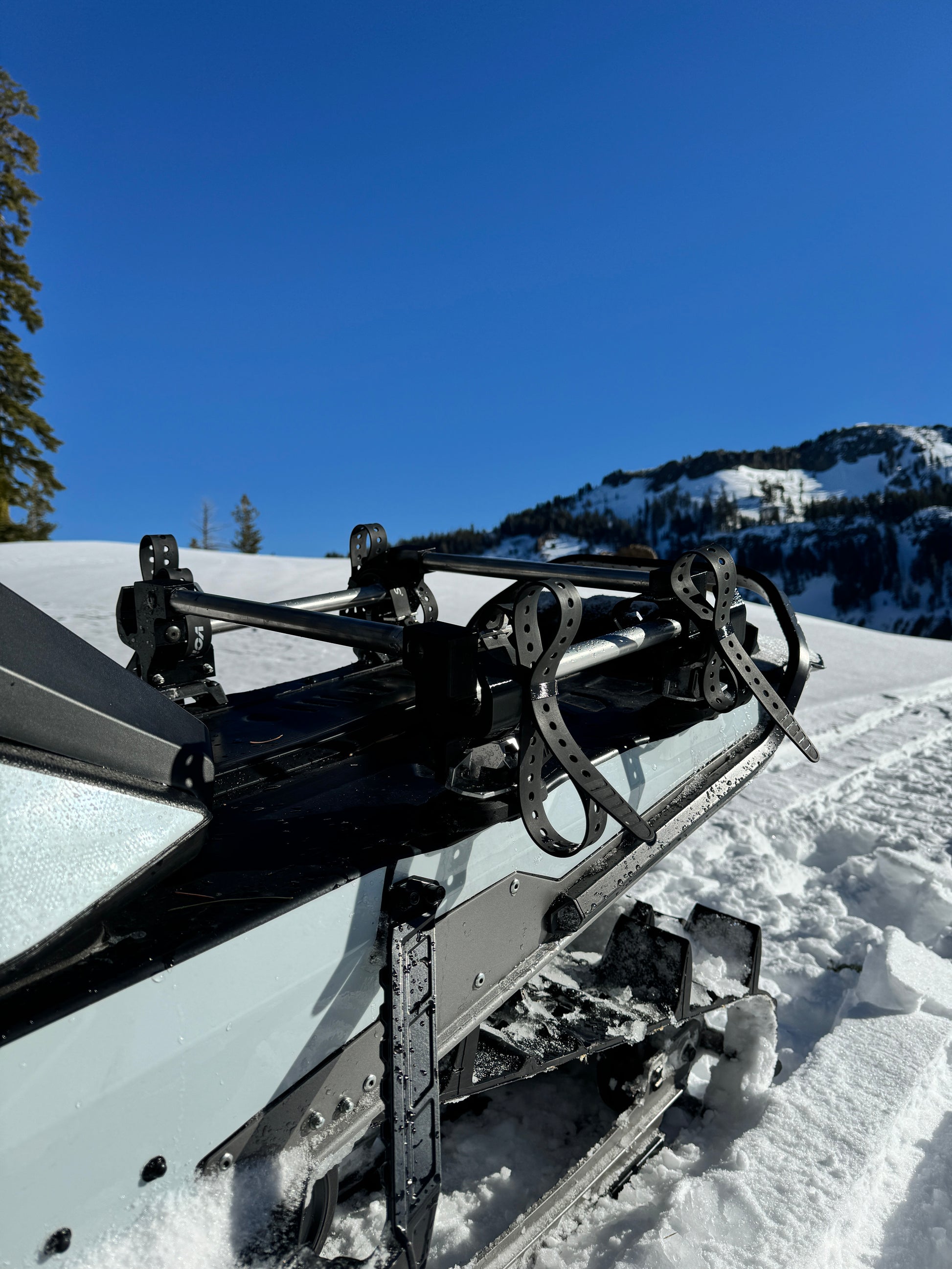 knight rider snowmobile snowboard rack RAXXX- Snowmobile Rack – NICFIX Mfg