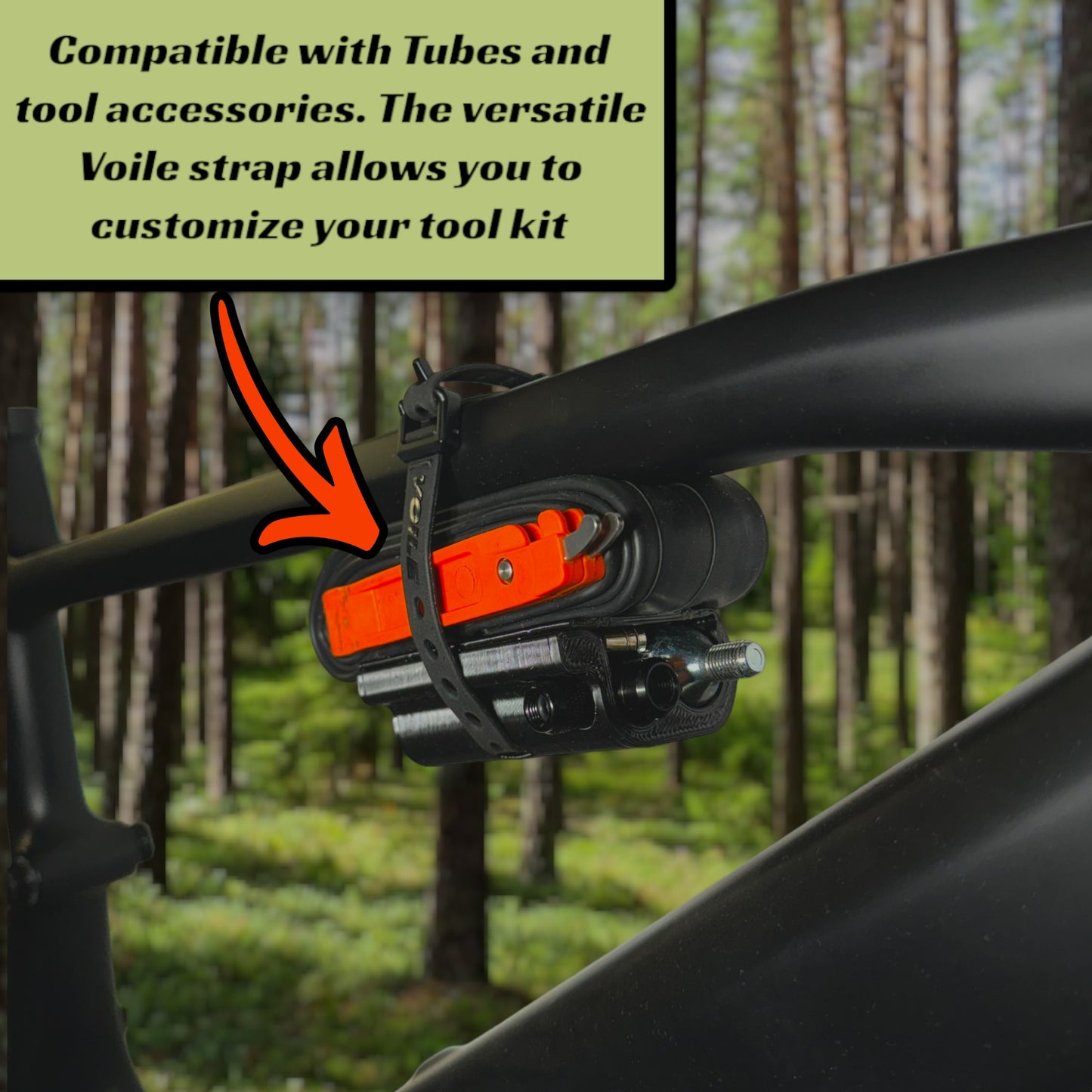 SLAPPACK - 12 in 1 Universal Bike Tool Kit, Universal Frame and Saddle Bag for Bicycles.