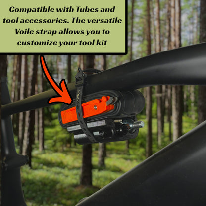 SLAPPACK - 12 in 1 Universal Bike Tool Kit, Universal Frame and Saddle Bag for Bicycles.